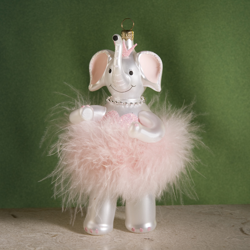 Image for Elephant Christmas Ornament Image for Elephant Christmas Ornament