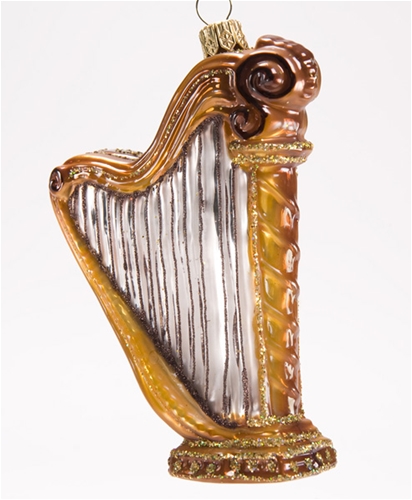harp polish glass christmas ornament the cottage shop harp polish glass christmas ornament the cottage shop