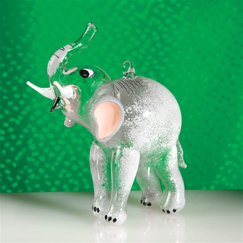 elephant glass italian christmas ornament the cottage shop elephant glass italian christmas ornament the cottage shop