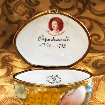 limoges capodimonte shell box the cottage shop di carlini christmas ornaments