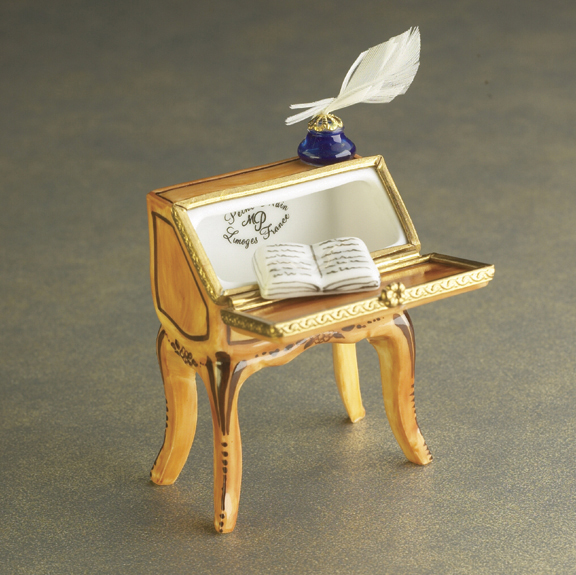 Limoges Antique Style Writing Desk Box The Cottage Shop