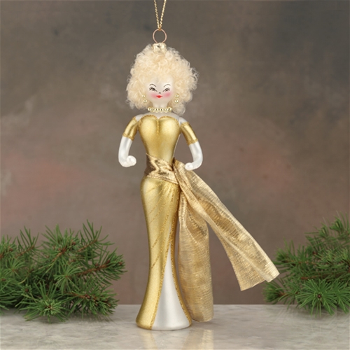 De Carlini Lady Going to the Oscars Christmas Ornament The Cottage Shop