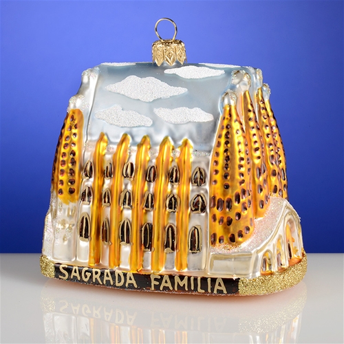 Sagrada Familia Christmas Ornament 