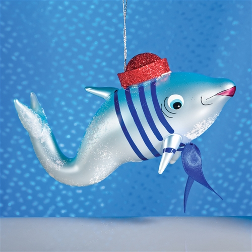 De Carlini Sailor Dolphin Christmas Ornament The Cottage Shop