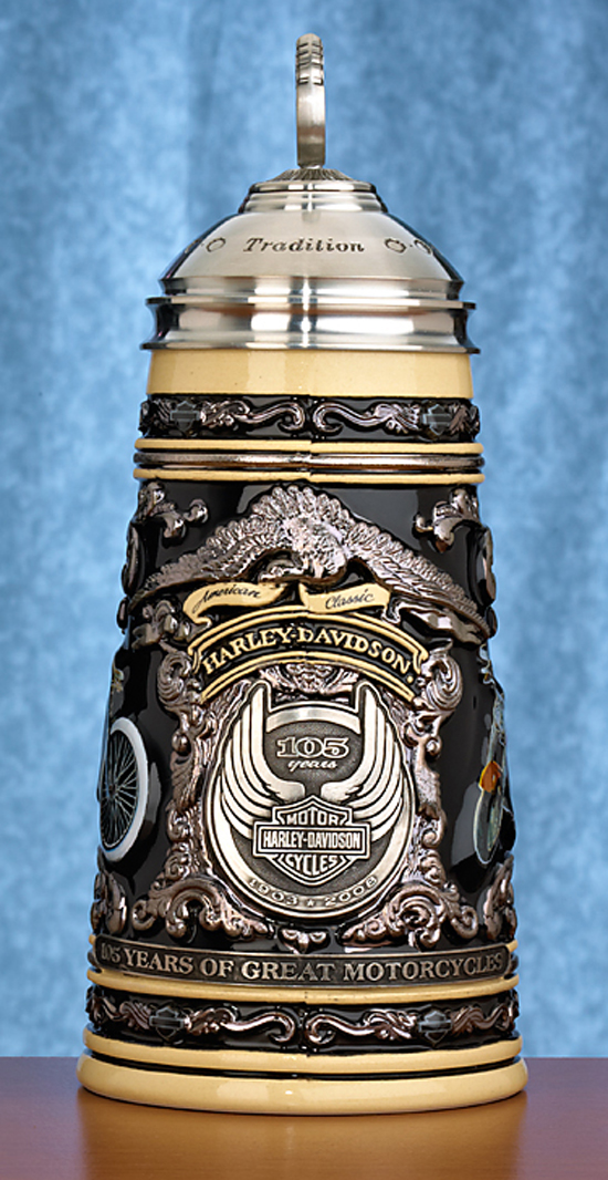 Harley Davidson 105 Years Ltd Ed German Beer Stein The Cottage Shop