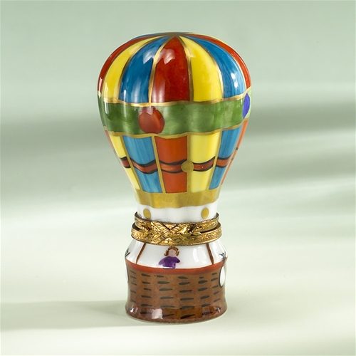 Limoges Air Balloon with Sportsman Box The Cottage Shop