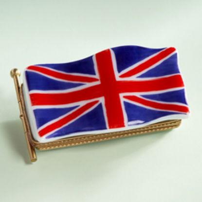 Picture of Limoges UK British Flag Box