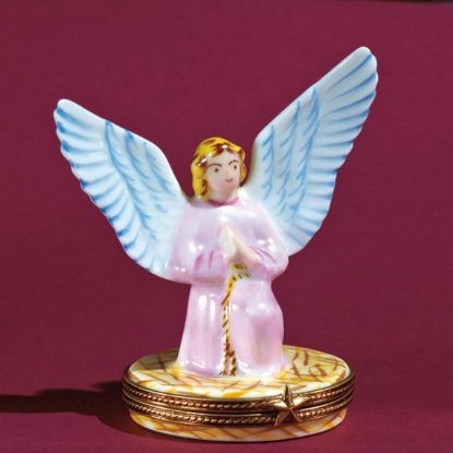 Picture of Limoges Angel with Big Wings Box