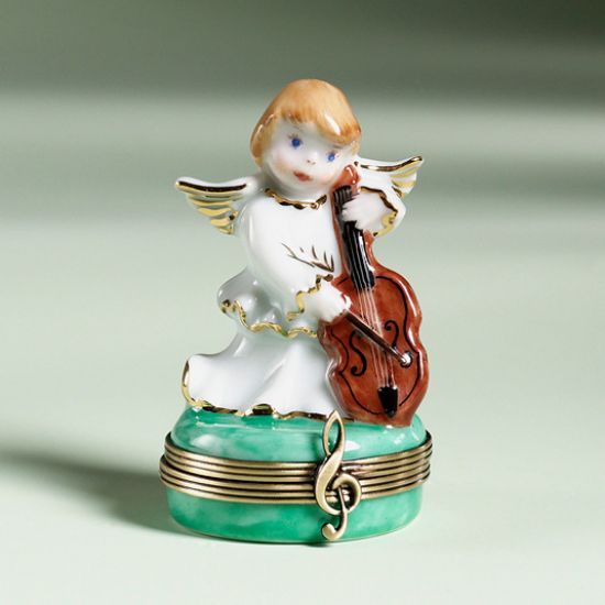 Picture of Limoges Angel with Cello Box