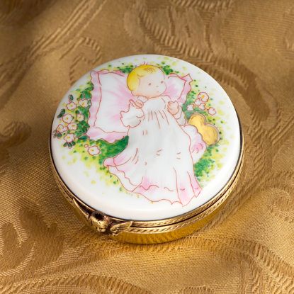 Picture of Limoges Baby Girl Christening Box