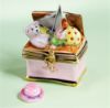 Picture of Limoges Girl  Toy Chest Box