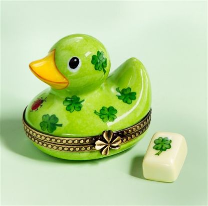 Picture of Limoges Irish Duck Box with Soap