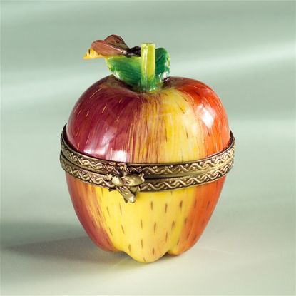 Picture of Limoges Apple with Bee Box