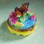 Picture of Limoges Butterfly by the River Box