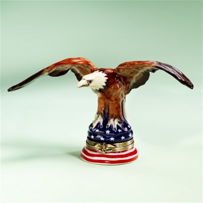 Picture of Limoges Eagle with Open Wings Box
