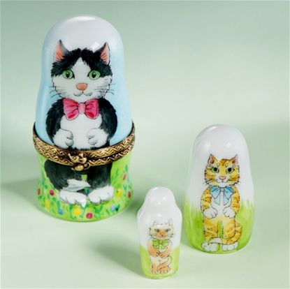 Picture of Limoges Black Cat and Friends Box