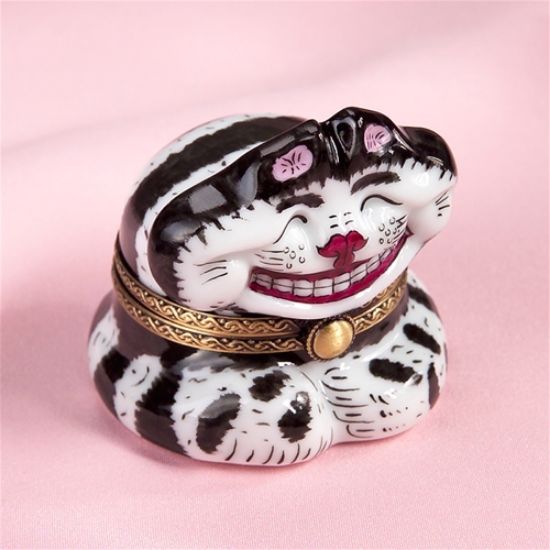 Picture of Limoges Cheshire Cat from Alice in Wonderland Box