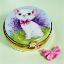 Picture of Limoges White Cat with Pink Bow Box