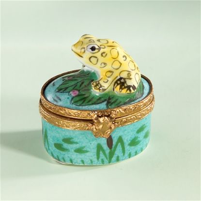 Picture of Limoges mini Frog on Pond Box