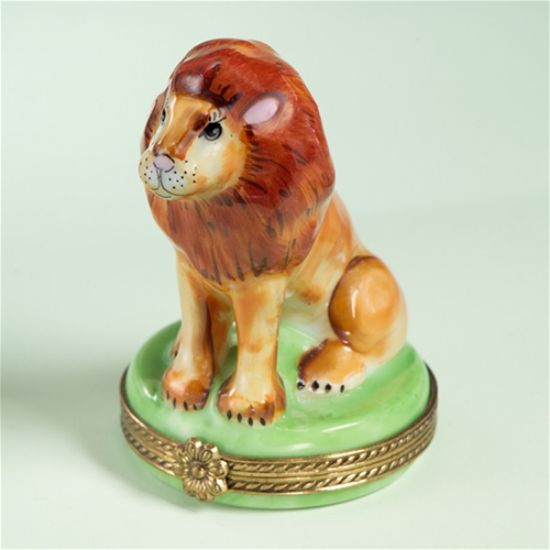 Picture of Limoges Chamart Baby Lion Box