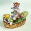 Picture of Limoges Mother and baby Tiger Box