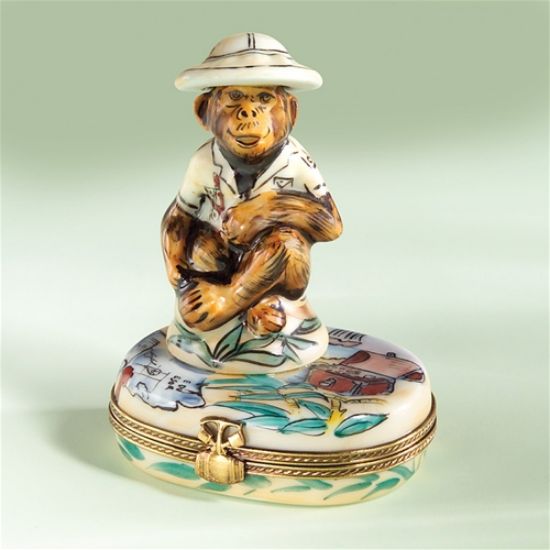 Picture of Limoges Safari Monkey Box