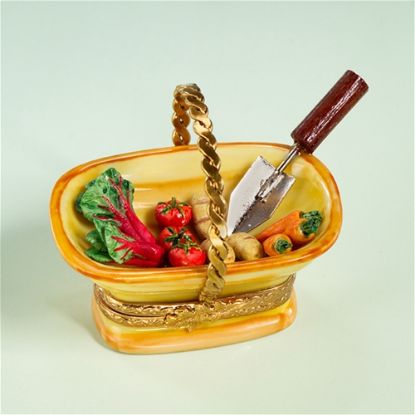 Picture of Limoges Fresh Market Vegetables Basket Box