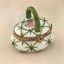 Picture of Limoges Green Stars Basket with Flowers Box