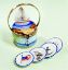 Picture of Limoges Sailboat Picnic Basket with Plates Box  