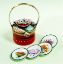 Picture of Limoges Venice Gondola Basket Box with Plates