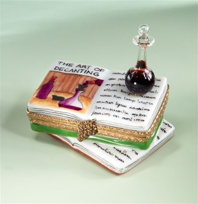 Picture of Limoges Wine Decanter Book Box