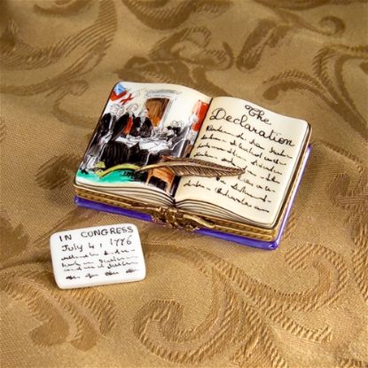 Picture of Limoges Declaration of Independence Book Box