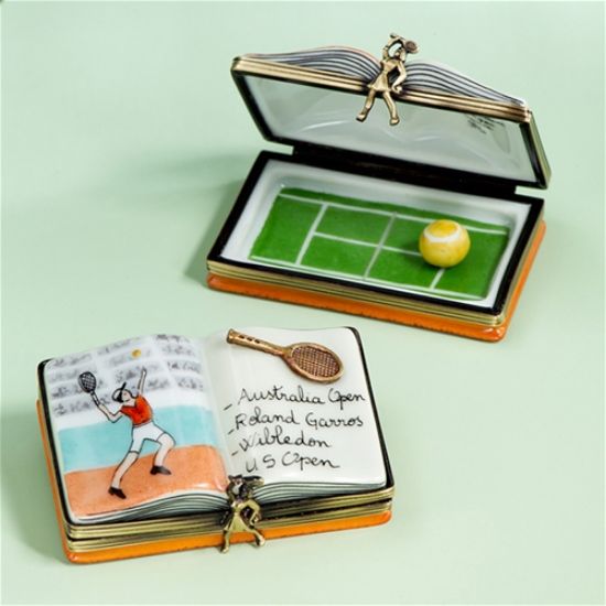 Picture of Limoges Tennis Court Book Box , Each