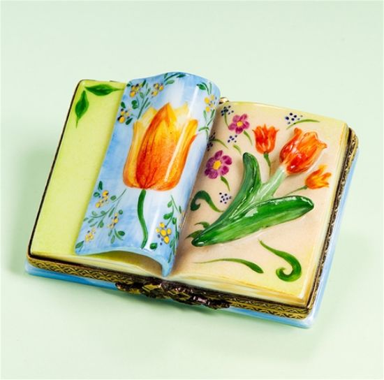 Picture of Limoges Tulip Book Box