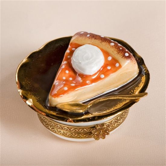 Picture of Limoges Pumpkin Pie Slice Box