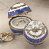 Picture of Limoges Blue Doves Ring Box, Each