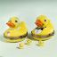 Picture of Limoges Bride and Groom Rubber  Ducks Boxes