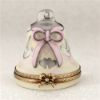 Picture of Limoges Silver Anniversary Bell with Doves Box