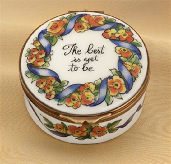 Picture of Limoges " The Best is Yet to Be" Box