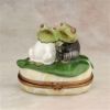 Picture of Limoges Wedding Frogs Box