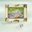 Picture of Limoges Monet Giverny Gardens Painting on Easel Box 