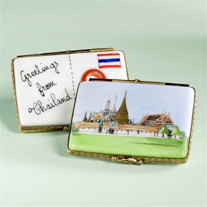 Picture of Limoges Thailand Postcard Box