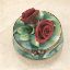 Picture of Limoges Black Magic Rose Box