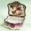 Picture of Limoges Children Playing Box with Roses Decor