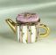 Picture of Limoges Pink Gold Leaves Teapot Box