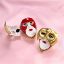 Picture of Limoges Red Gold Venitian Carnival Mask Box, Each.