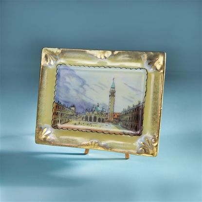 Picture of Limoges Venice San Marco Piazza Painting on Easel Box