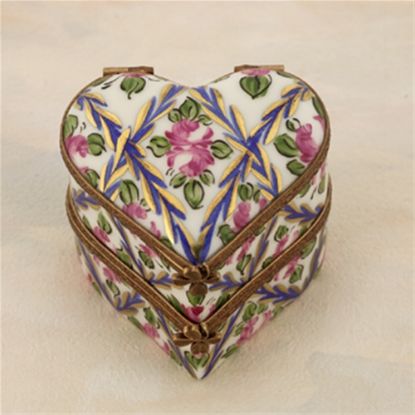 Picture of Limoges Double Heart Box