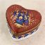 Picture of Limoges Red Heart with Blue Basket Box