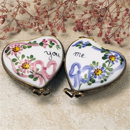Picture of Limoges You and Me Hearts Box